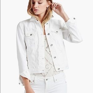 Lucky Brand white denim jacket